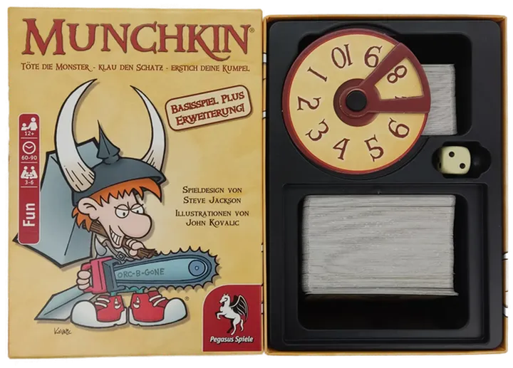 Munchkin 1+2 - Pegasus Spiel 17222G  - Bild 1