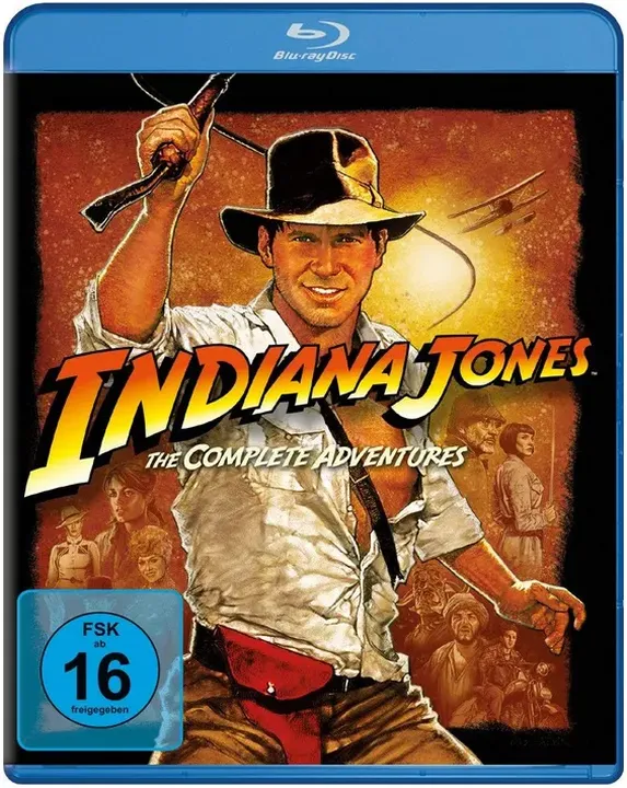 Blu-ray  4 Disc's Indiana Jones 