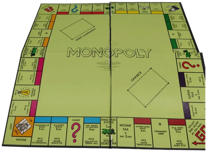 Vintage Deluxe Monopoly Brettspiel - Bild 3