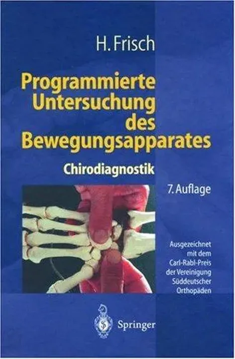 Programmierte Untersuchung des Bewegungsapparates - Herbert Frisch - Bild 1