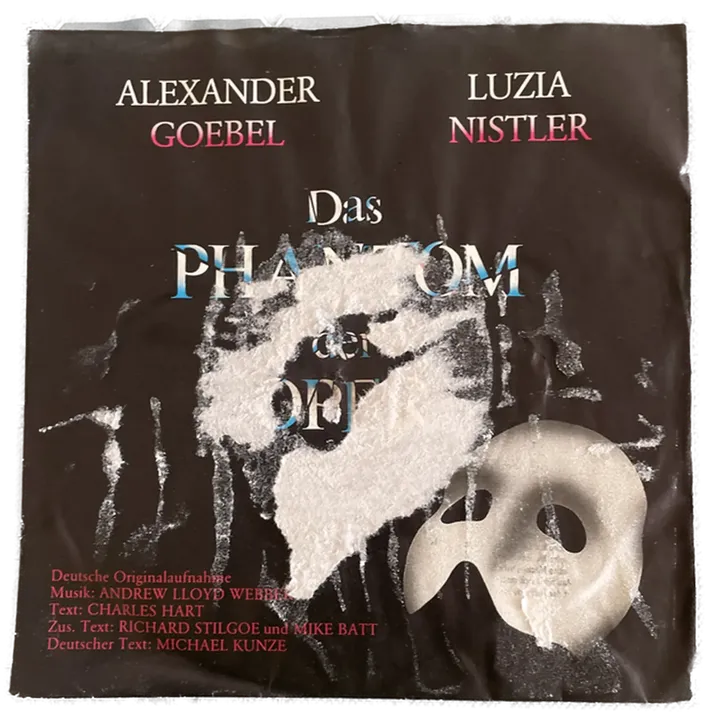 Singles Schallplatte - Das Phantom der Oper - Deutsche Originalaufnahme - Bild 1
