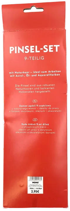 Pro Art 9-teiliges Pinsel-Set - Bild 2