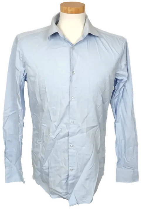 Boss Herren Hemd blau Gr. US 15½ - Bild 1