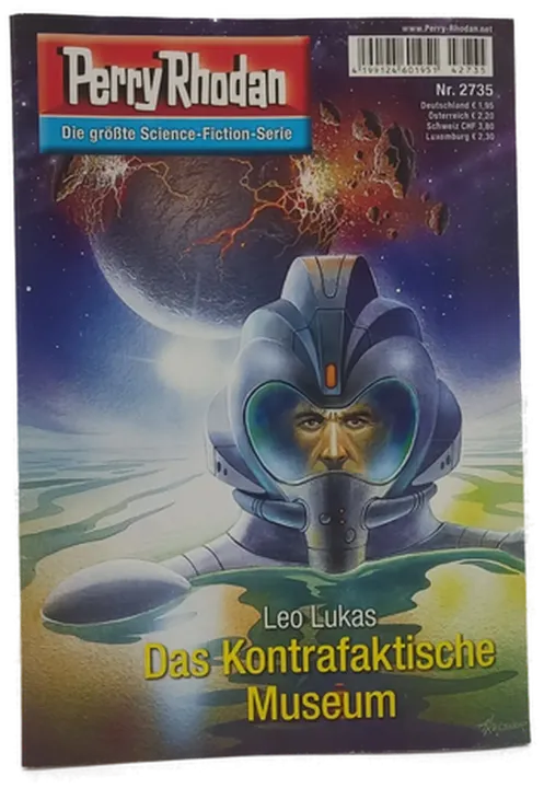  Romanheft Perry Rhodan Das Kontrafaktische Museum Erstauflage Nr. 2735 - Bild 1