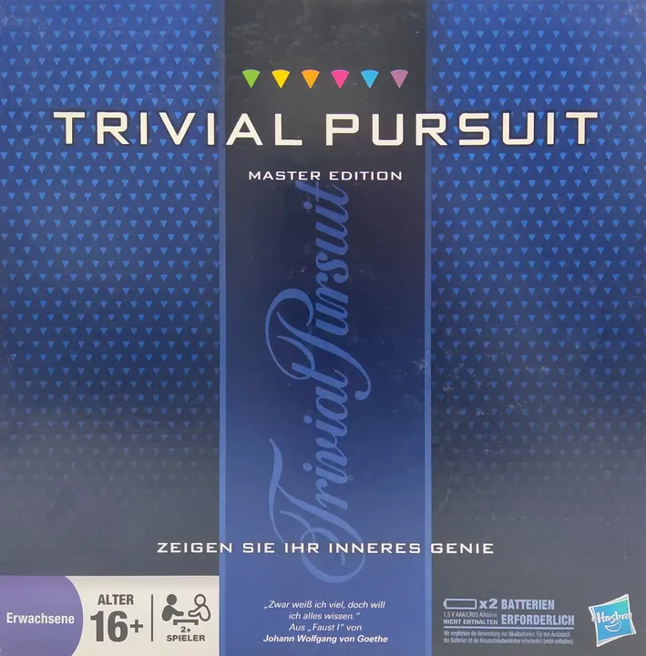 Trivial Pursuit Master Edition - Wissensspiel - Hasbro  - Bild 1