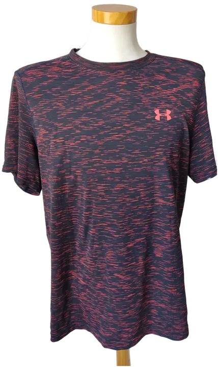 Under Armour Sport-Funktionsshirt unisex schwarz/rosa - XL - Bild 1