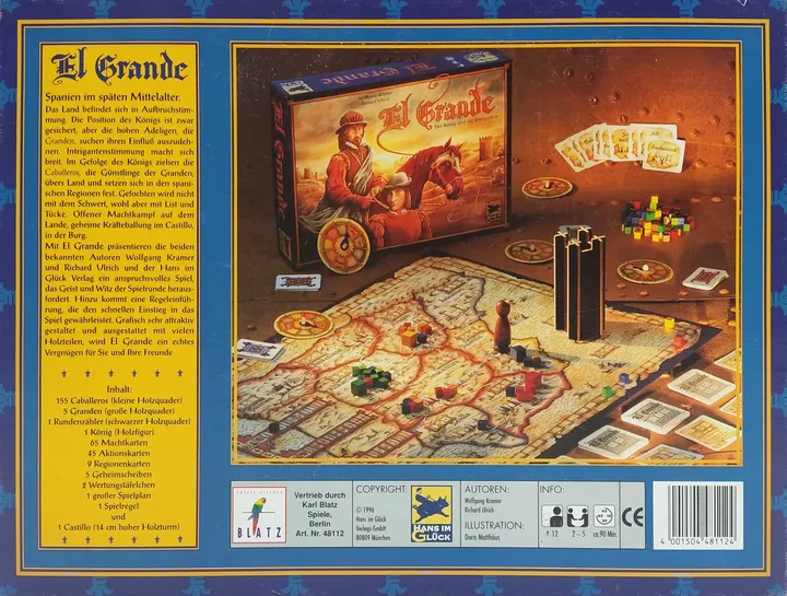 El Grande - Gesellschaftsspiel - Hans im Glück  - Bild 2