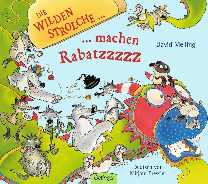 Die wilden Strolche machen Rabatz - David Melling - Bild 1