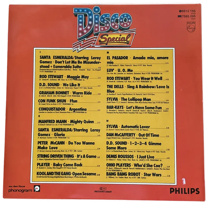 LP Schallplatte - Disco Special - Bild 2