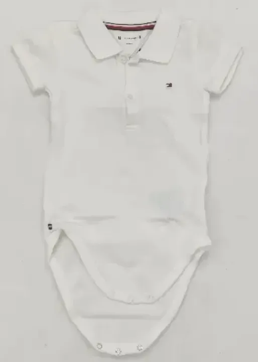 Tommy Hilfiger Babybody in weiß, Größe 86 / 12-18m - Bild 1