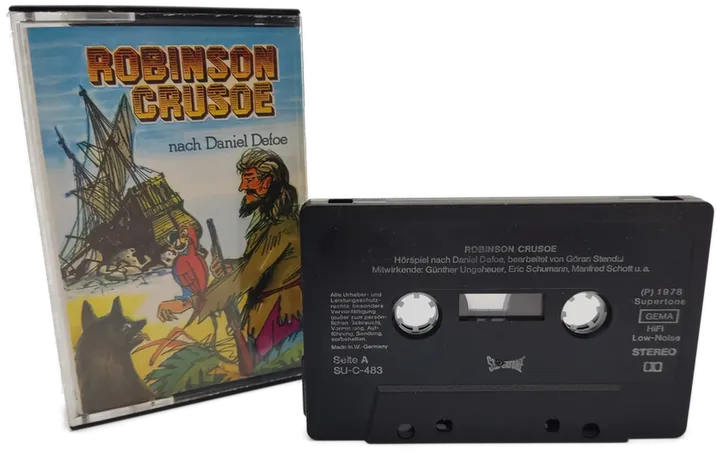 Robinson Crusoe - Hörspielkassette - Bild 1