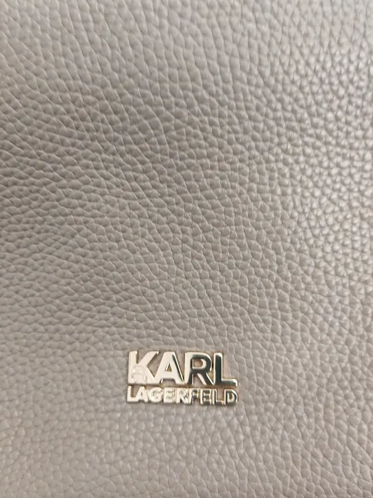Karl Lagerfeld Damen Handtasche schlamm vintage - Bild 5