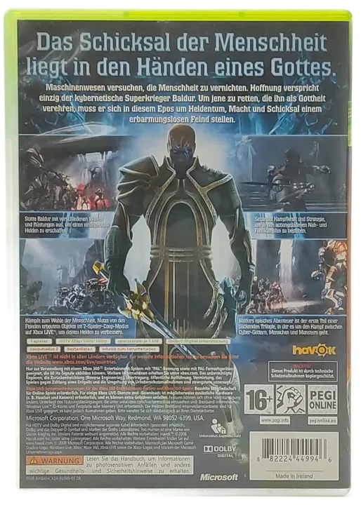 XBOX 360 Deus Ex Human Revolution & Too Human Bundle - Bild 3