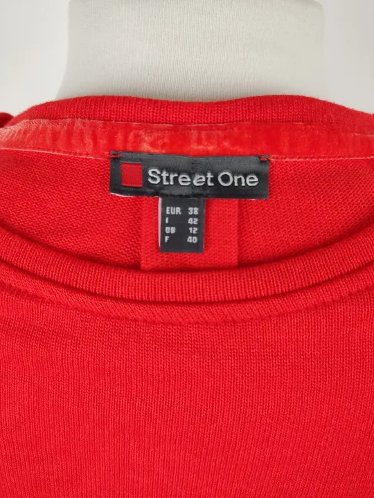 Street One roter Sweater - Bild 5