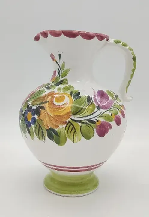 Gmundner Keramik - Krug mit Handmalerei - Bild 1