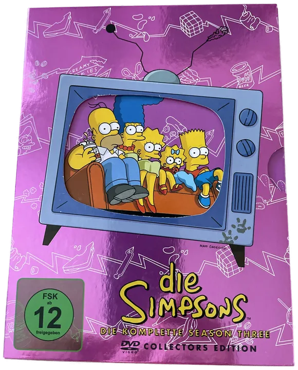 DVD Set - Die Simpsons - die komplette Season 3 - Bild 1