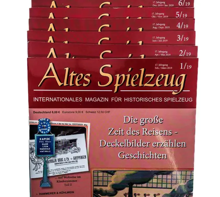 Zeitschrift Magazin Altes Spielzeug Ausgaben 1-6 / 2019 - Bild 5