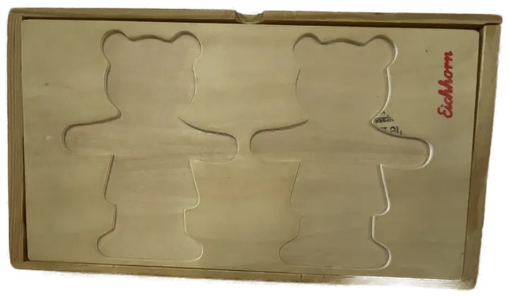 Ankleide Puzzle Bären aus Holz - ab 3 Jahren - Bild 4