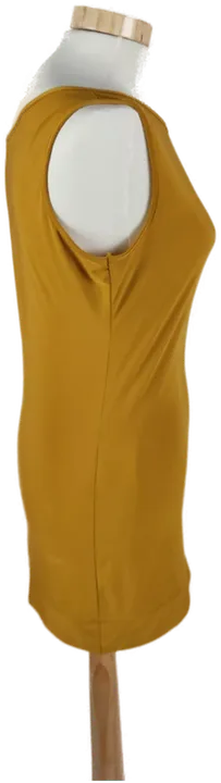 Damen Top, ärmellos, asymmetrischer Ausschnitt, senfgelb, Gr. 38 - Bild 2