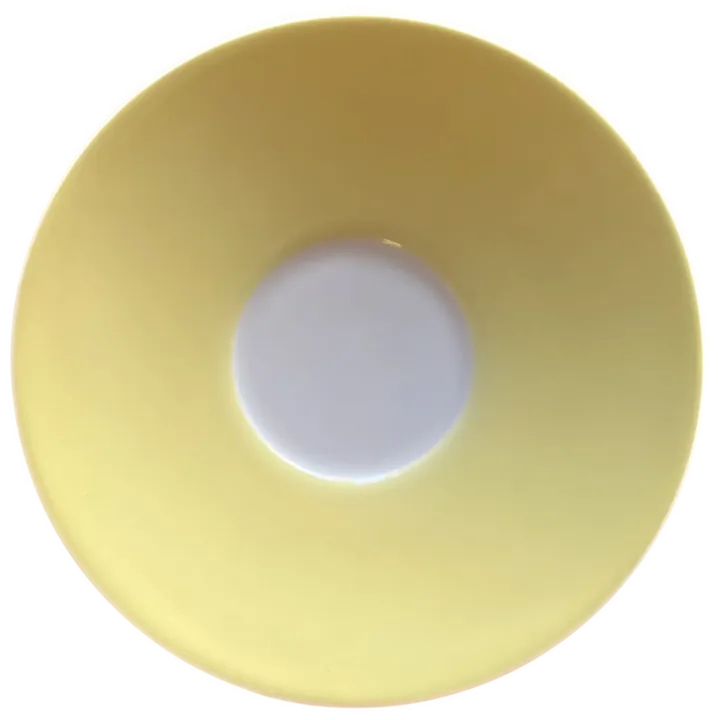LILIEN PORZELLAN Daisy Original Kaffeeuntertasse gelb alt - Bild 1