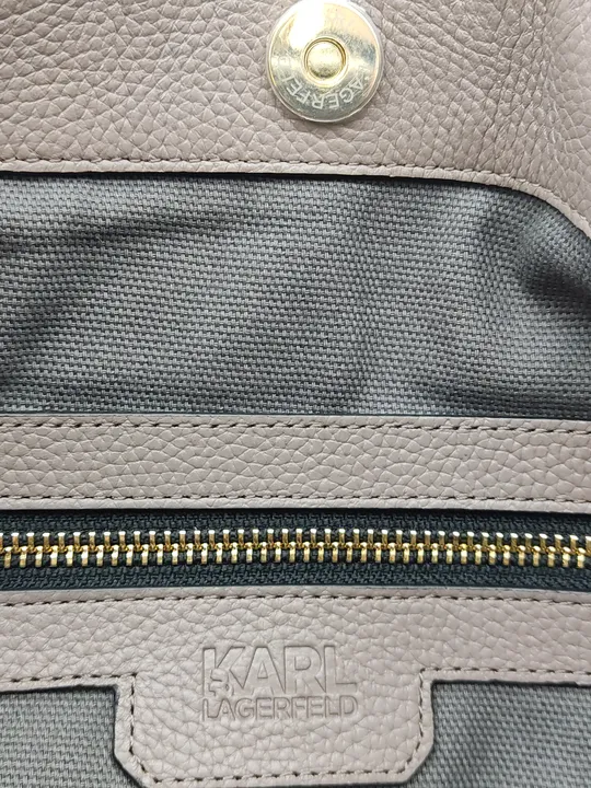 Karl Lagerfeld Damen Handtasche schlamm vintage - Bild 2