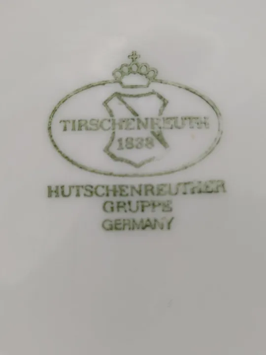 Tirschenreuth-Hutschenreuther Vase weiß Höhe: 13 cm - Bild 2