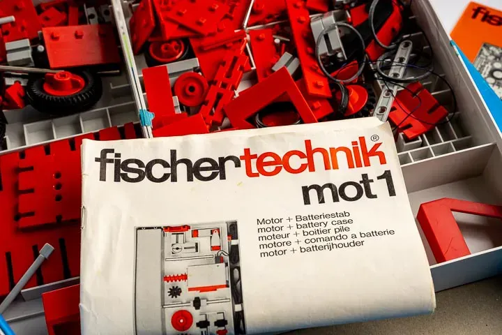 FISCHER TECHNIK Grundkasten 200 + Mot1 - Bild 3