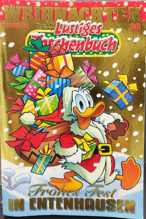 Buch Nr. 28 Lustiges Taschenbuch Weihnachten - Frohes Fest in Entenhausen / Comics  - Bild 1