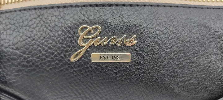 Guess Damen Handtasche schwarz/beige - Bild 5