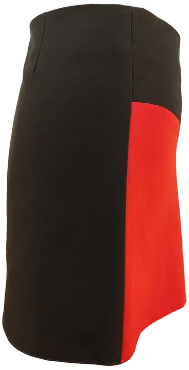Damen-Minirock / schwarz-rot - Größe: XL/42 - Bild 3