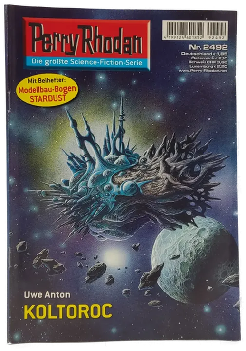 Romanheft Perry Rhodan KOLTOROC Erstauflage Nr. 2492 - Bild 1