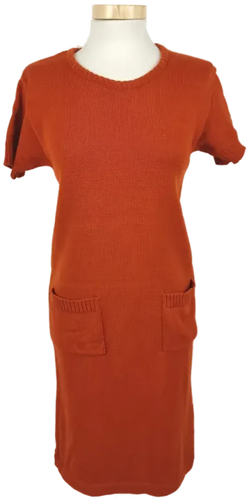 Schennach Moden Damen Strickkleid Orange - S/36 - Bild 1
