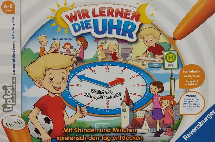 tiptoi® Wir lernen die Uhr - Lernspiel - RAVENSBURGER - Bild 1