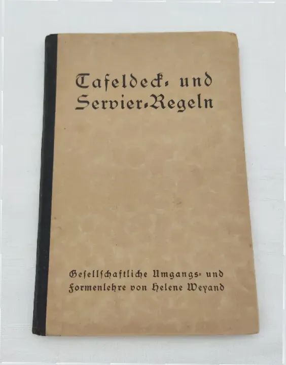 Tafeldeck- und Servier Regeln Fachbuch - Bild 2