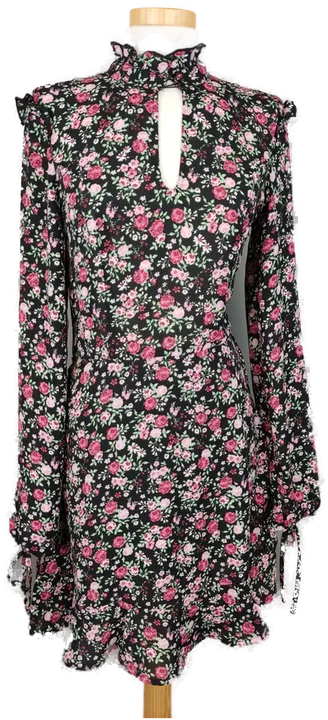 H&M Kleid mit Blumenmuster - XS/34 - Bild 1