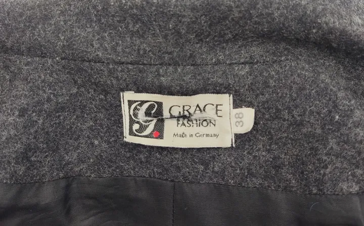 Grace Fashion Damentrachtenjacke grau - 38 - Bild 4