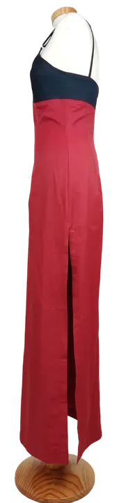 Klaus Dilkrath Damenkleid, rot/blau - Gr. 36 - Bild 3