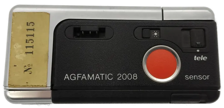 Agfa Agfamatic 2008 Sensor tele pocket Kamera für 110 Filme - Bild 2