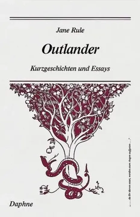 Outlander - Jane Rule - Bild 1