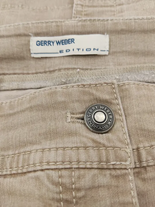 Gerry Weber Damen Jeans Rock Beige Gr. 38 - Bild 3