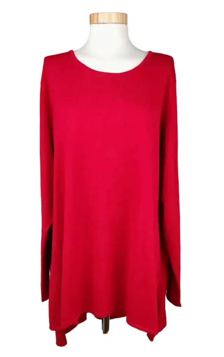 Tahari Damen Pullover, rot  - Bild 1