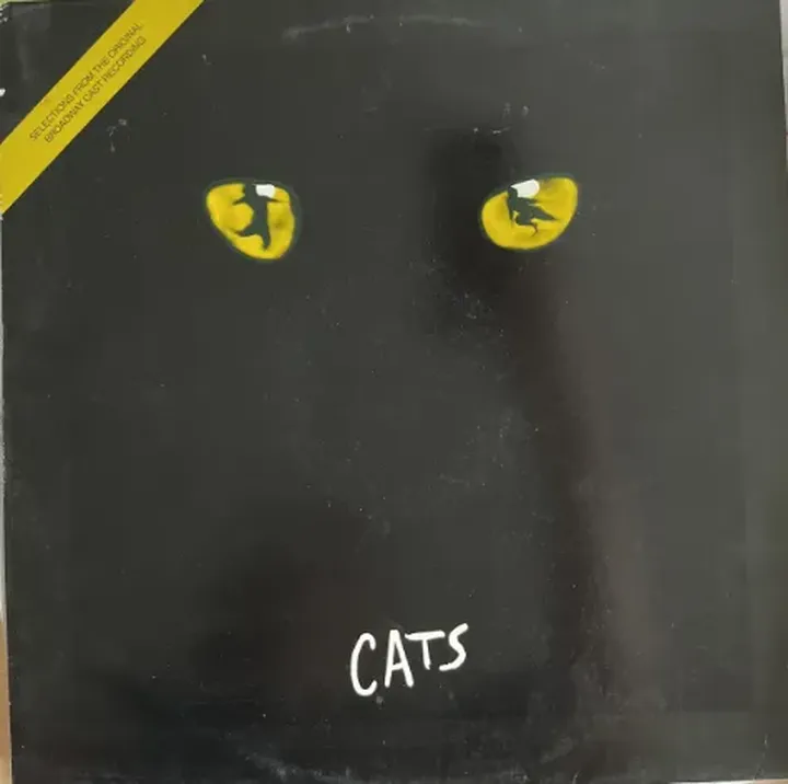 Schallplatte Cats - Selctions from the Original, Broadway Cast Recording 1983 LC 7266 - Bild 1