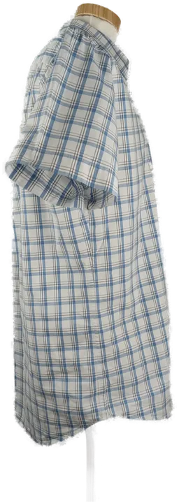Tom Tailor Herrenhemd kurzarm kariert blau - L/50 - Bild 3