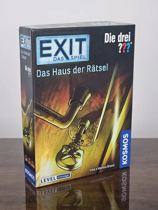 EXIT Das Spiel - Das Haus der Rätsel - Die Drei ??? - Gesellschaftsspiel -KOSMOS  - Bild 1