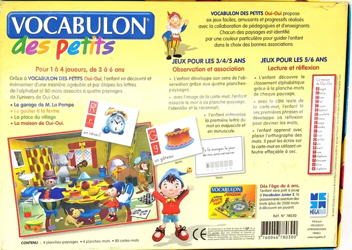 VOCABULON des petits - Qui-Qui - 6 Jeux en 1 pour découvrir les mots - MEGABLEU - Bild 2