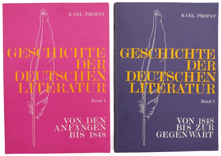 Geschichte der Deutschen Literatur. Band 1 & 2 - Karl Propst - Bild 1