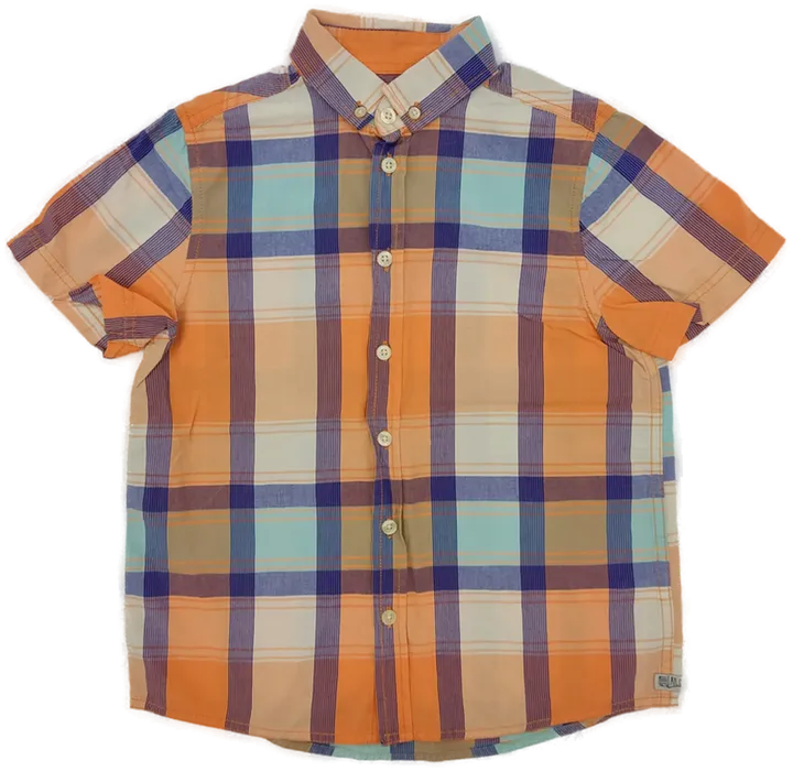 Tom Tailor Kinder Hemd orange Gr.128/134 - Bild 1