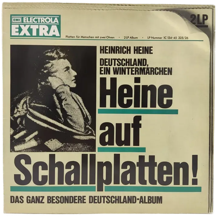 Vinyl LP - Heinrich Heine - Deutschland, ein Wintermärchen, 2-LP's - Bild 2