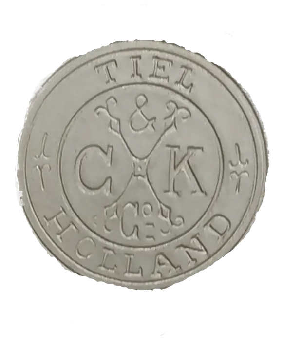 Zinnkrug von C&K Tiel Holland, ca. 15 cm - Bild 2
