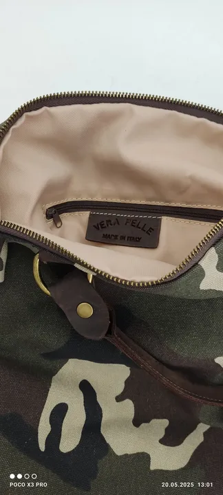 Vera Pelle Damen Tasche mit Leder besatz - Bild 5